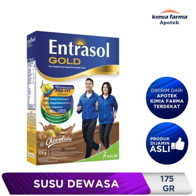 Gambar Grosir Entrasol Gold Coklat 185 Gr / Susu Dewasa / Kimia Farma dari vadjriesh0p undefined Tokopedia