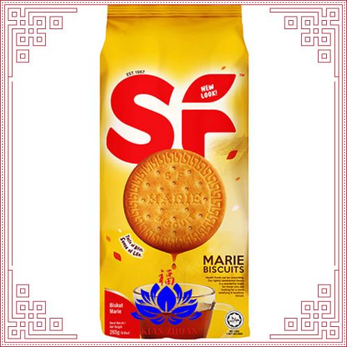 Gambar Sf Biscuit Marie/ Marie Cocoa 265G - marie biscuit dari Kianzhuan Mekarwangi undefined Tokopedia