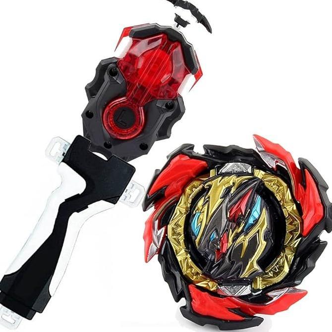 Gambar Lr Launcher Grip Bay Blades Toy Bey Battling s Burst Game B184 Left Right String Launcher Booster Db B191 Dangerous Belial All Might2 Dynamite Battle Starter Set Gift Boys Black dari zhafira333 undefined Tokopedia