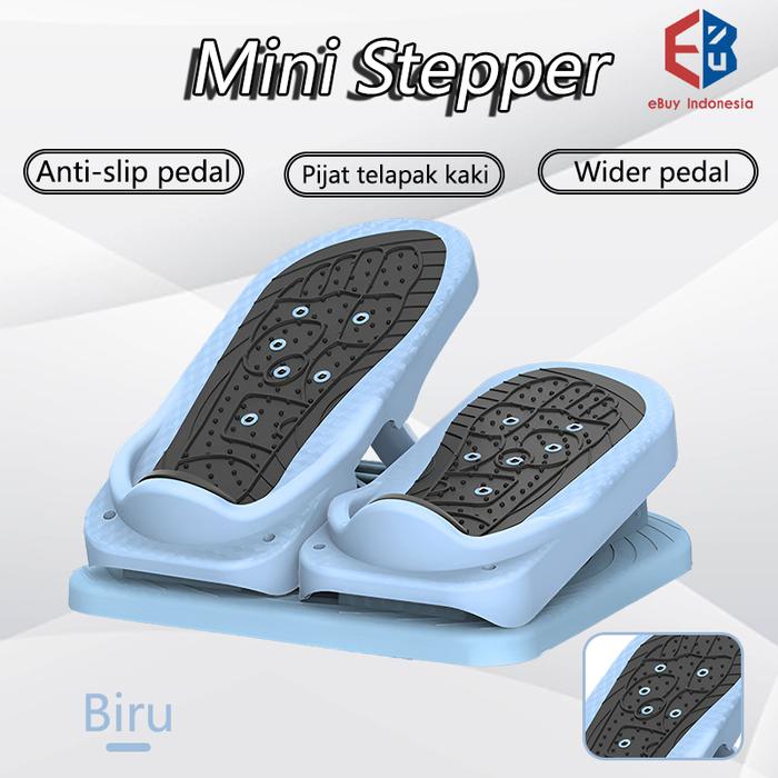 Gambar Mini Stepper - Alat Fitness Olahraga - Air Climber Steper - Biru Muda dari eBuy Indonesia undefined Tokopedia