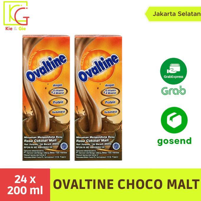 Gambar Promo Susu Ovaltine 200 Ml Choco Malt / 1 Dus Isi 24 Pcs dari vadjriesh0p undefined Tokopedia
