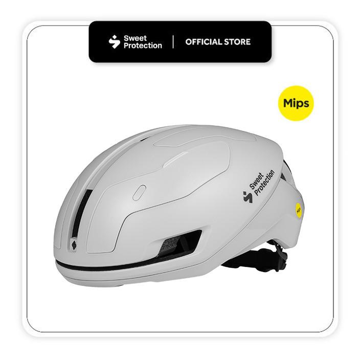 Gambar Helm Sepeda Sweet Protection Falconer 2Vi Aero MIPS - Bronco White, SM dari Sweet Protection Official undefined Tokopedia