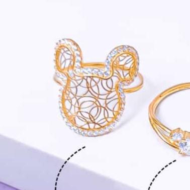 Gambar cincin best seller mickey mouse fashion - CCN5982 R: 11 dari Toko Emas Djoyo Redjo undefined Tokopedia