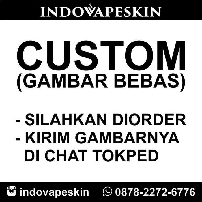 Gambar Stiker / Innerskin / Garskin Dot AIO V2 Custom Part 3 - CUSTOM dari IVS VAPESTORE undefined Tokopedia