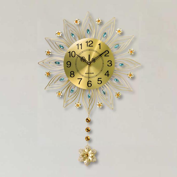 Gambar Jam Dinding Rumah Bulat Quartz Besar Minimalis Model Burung Merak - Pendulum 44 cm dari cloudesub.id undefined Tokopedia