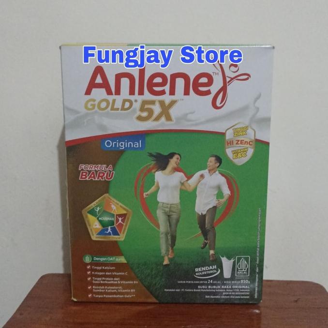 Gambar Promo Anlene Gold Plus 5X Chocolate / Cokelat 900 Gr - Cokelat 850gr dari vadjriesh0p undefined 5 Tokopedia
