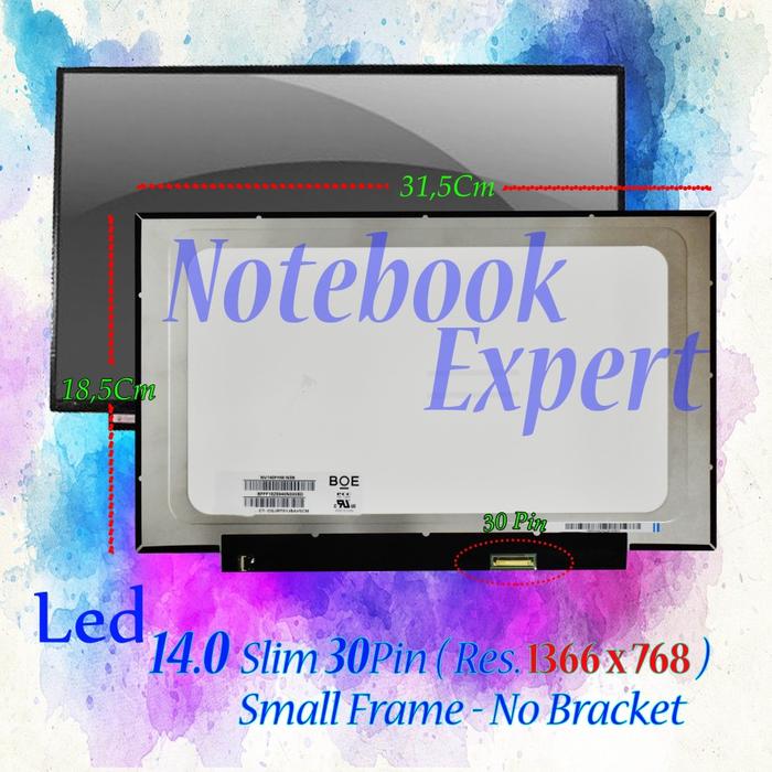 Gambar LCD LED ACER ASPIRE 3 SLIM A314-36 A314-36M 14 INCH SMALL FRAME - HD (1366x768) dari notebookexpert undefined Tokopedia