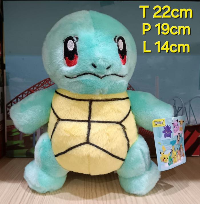 Gambar Boneka Karakter POKEMON Pikachu Bulbasaur Snorlax Gengar Charmander Pichu Eevee - Squirtle dari Radabab undefined Tokopedia