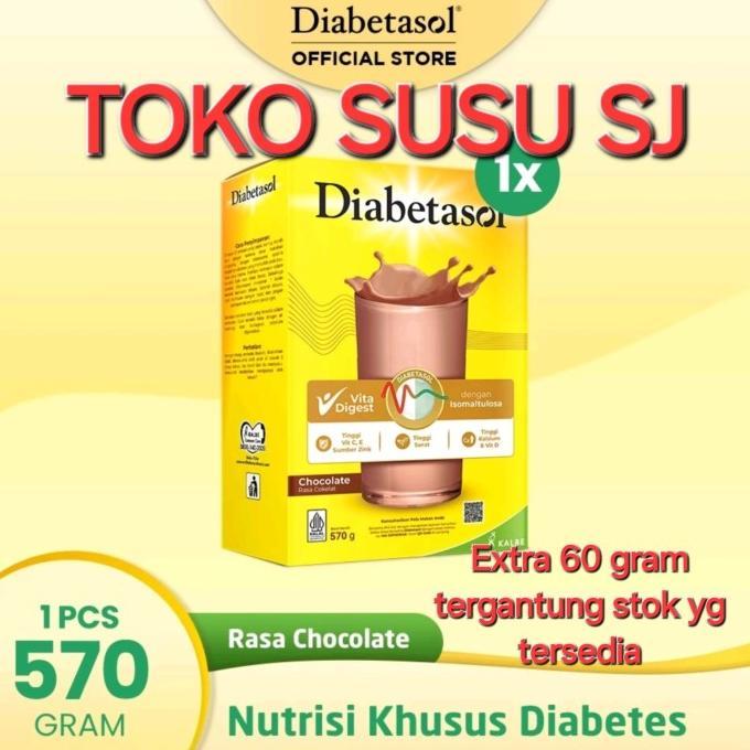 Gambar Promo Diabetasol Coklat 600 Gram/600Gr/630Gr/630 Gr/Vita Digest Cok dari vadjriesh0p undefined Tokopedia