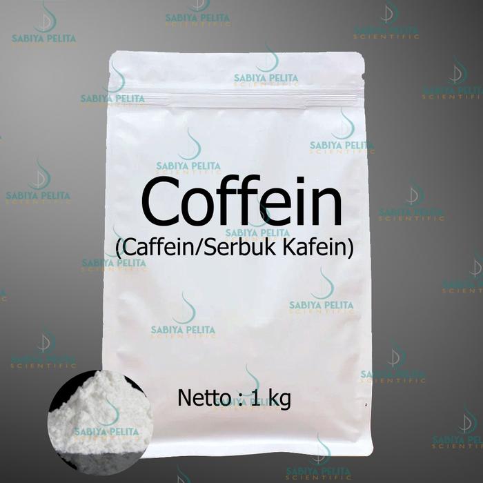 Gambar Coffein/Caffein/Serbuk Kafein kemasan 1 Kg dari Sabiya Pelita Scientific undefined Tokopedia