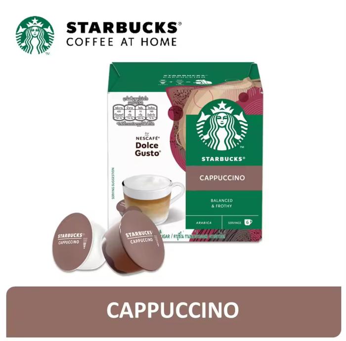 Gambar Nescafe Dolce Gusto NDG Starbucks Coffee Capsule - ORIGINAL - Cappuccino dari AtikaJShop undefined Tokopedia