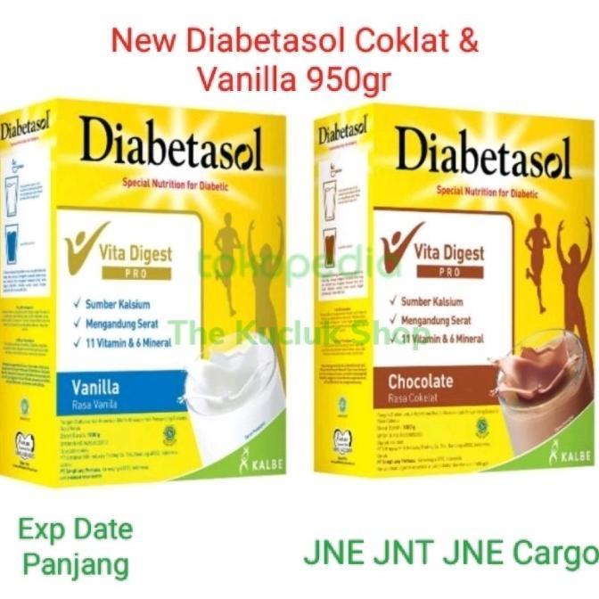Gambar Sale Pahe Susu Diabetasol 1Kg 1000 950 Gr Susu Diabetes Rasa Coklat Vanila - 950Gr Coklat dari vadjriesh0p undefined Tokopedia