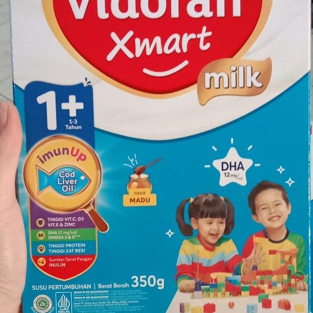 Gambar Vidoran Xmart 1+ 3+ MADU VANILA 350GRAM - 3+ vanila dari Chuibammbabyshop undefined Tokopedia