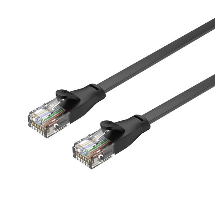 Gambar UNITEK CAT6 UTP RJ45 FLAT ETHERNET CABLE 20M C1815GBK - Gatotkaca Electronics dari Gatotkaca Electronics undefined Tokopedia