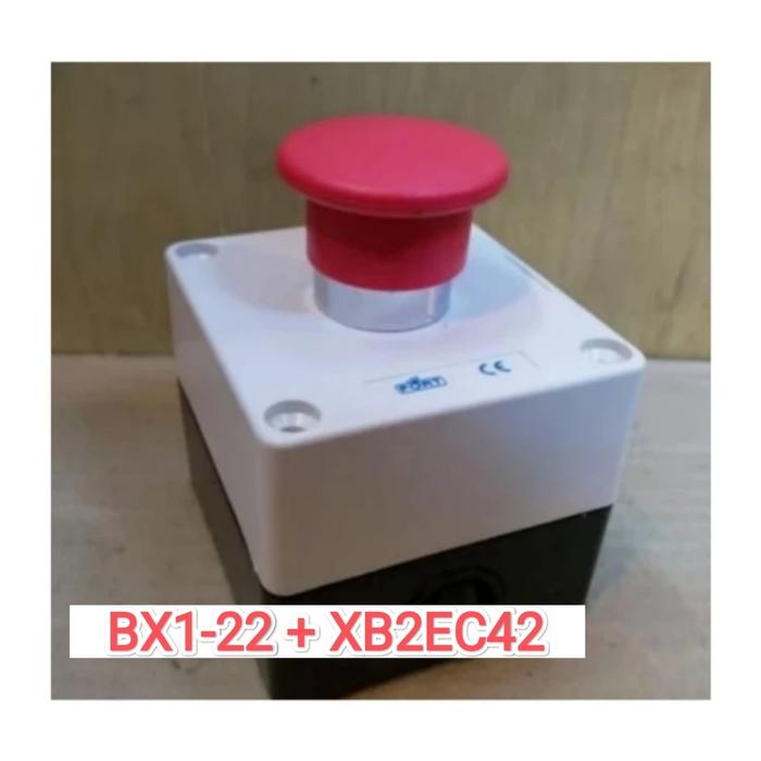 Gambar Emergency Push Button + Box/Emergency Stop - polos dari Subur Elektrikal undefined Tokopedia