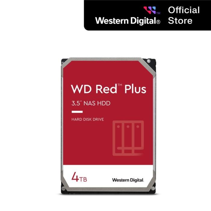 Gambar WD Caviar RED PLUS 2TB 4TB 6TB 8TB 10TB 12TB 14TB - NAS HDD - 4 tb dari Cemara Mas Indah undefined Tokopedia