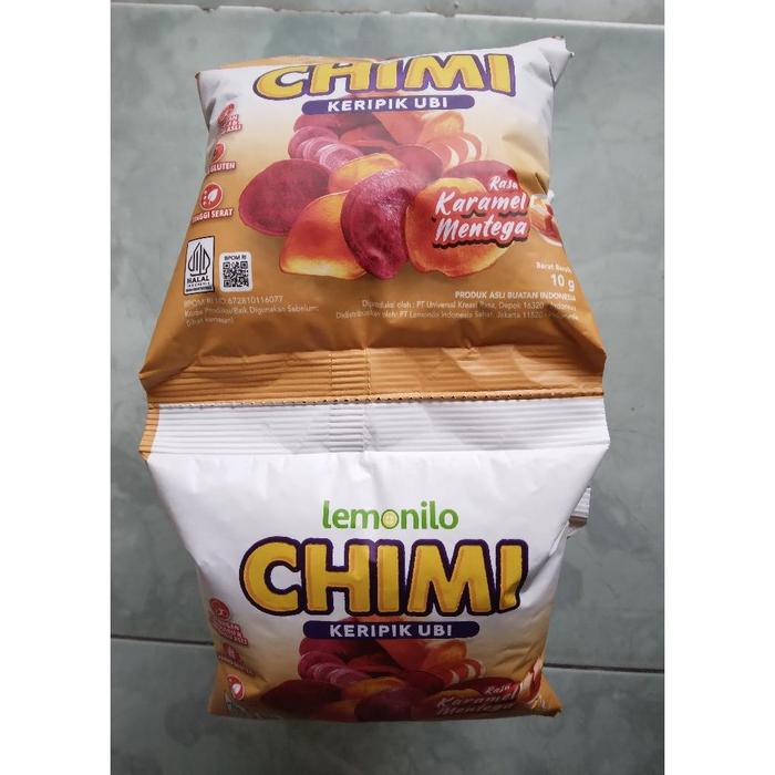 Gambar Paket Instan Lemonilo Chimi Kripik Ubi 10 Gr - Renceng - Karamel Mentega dari Jeni Mala undefined Tokopedia