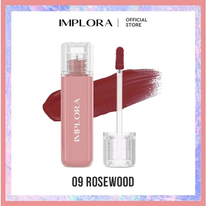 Gambar Implora Glossy Plumpy Jelly Tint - Liptint - 09 Rosewood dari D.Whale Cos NEW undefined Tokopedia