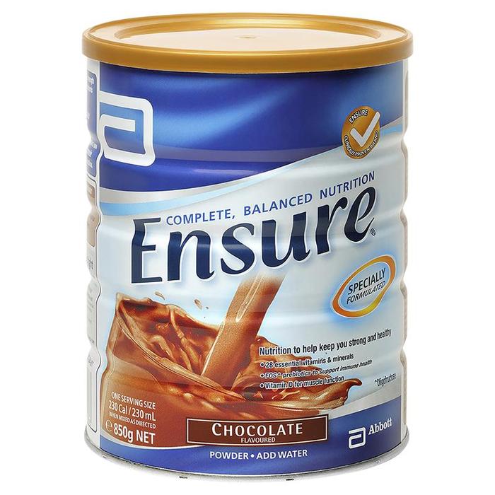Gambar Ensure Chocolate 850g / susu bubuk dari Central Niaga Jaya Abadi undefined Tokopedia