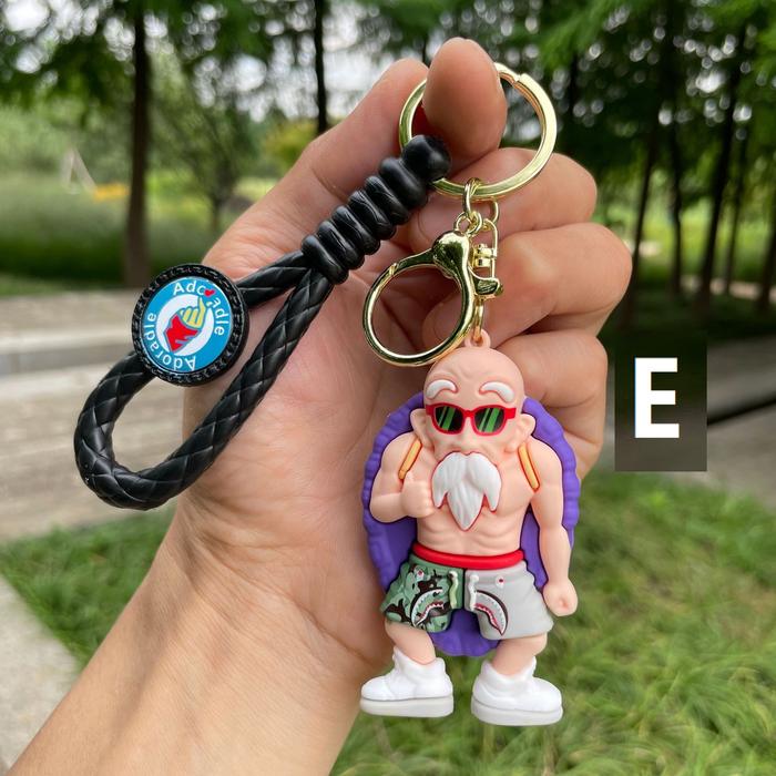 Jual Gantungan Kunci Tas Dragon Ball Keychain Silikon Premium C - Main Image