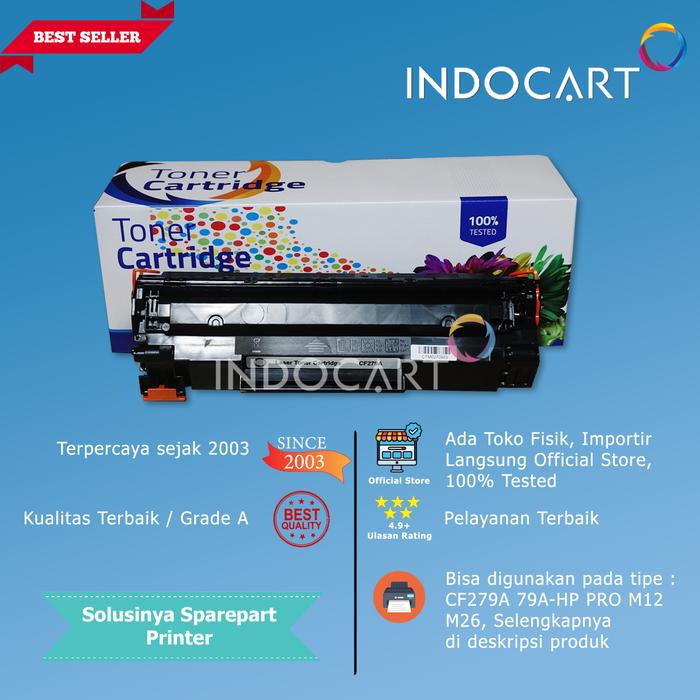 Gambar Toner Cartridge Compatible CF279A 79A-Printer LaserJet HP M12 M26 dari IndoCart Store undefined Tokopedia