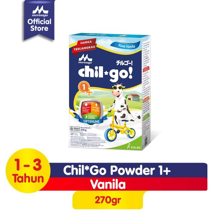 Gambar Chil go powder 1+ VANILA Susu anak 1-3 tahun - 270gr dari TOKO YESTOYA undefined Tokopedia
