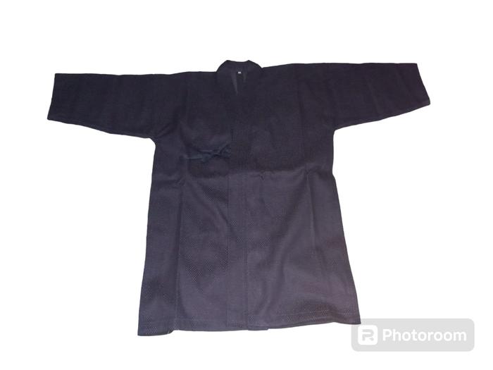 Gambar Keikogi Standar Seragam Latihan Kendo Iaido Kenjutsu Battojutsu  atasan navy blue dari Himawari Unique Shop undefined Tokopedia