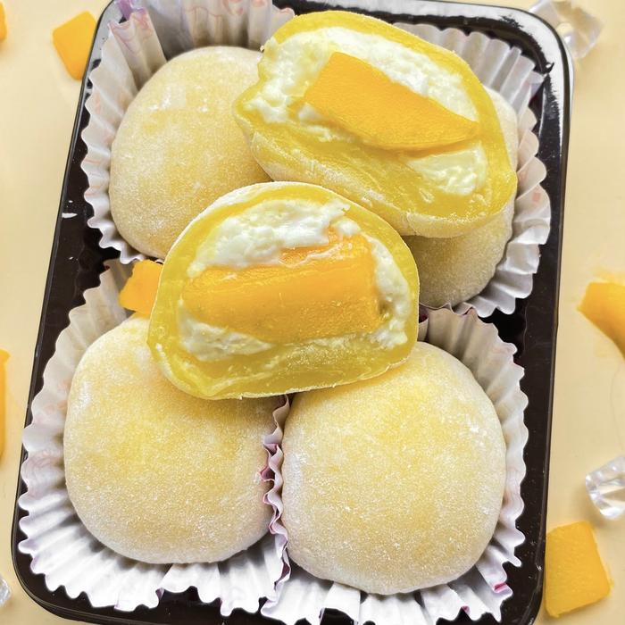 Gambar MOCHI DAIFUKU MANGGA / MOCHI DAIFUKU STRAWBERRY - ISI 6 PCS  dari Teman Manis Official undefined Tokopedia