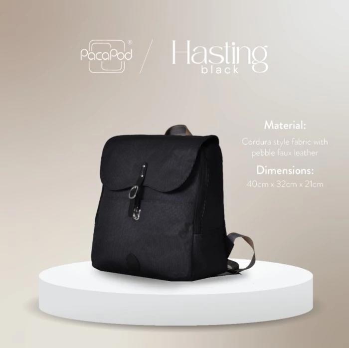 Gambar Pacapod Hastings Diaper Bag Tas Diaper - Black dari LovedbyIsabeau undefined Tokopedia