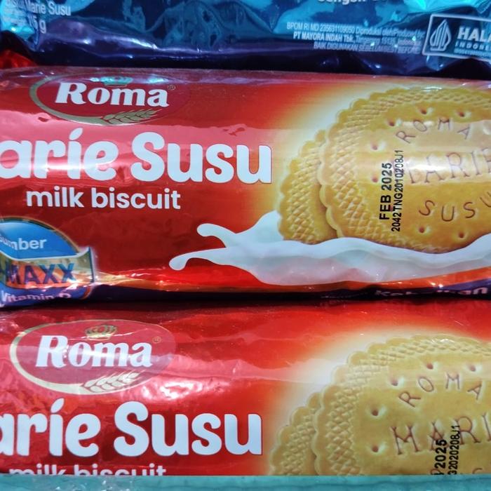 Gambar ROMA MARIE SUSU (115gram) dari panggon rojo ngemil undefined Tokopedia