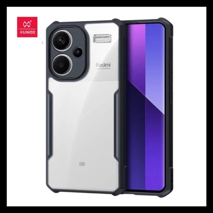 Gambar Xiaomi Redmi Note 13 Pro+ Plus 5G XUNDD Beatle Original Hard Case Casing Soft Cover Back Clear Bumper Silicone Pc - HITAM., RNOTE13PRO+PLUS dari Original Shop Nillkin Kota Administrasi Jakarta Pusat Tokopedia