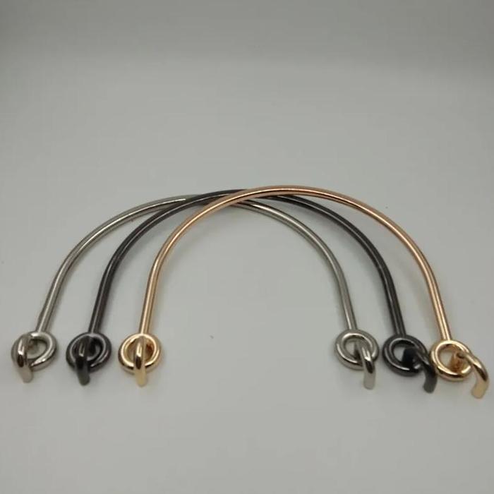 Gambar 10 PCS/lot diy hardware electroplating processing leather handbags hand holding the handle decorative accessories dari Krioscity undefined Tokopedia
