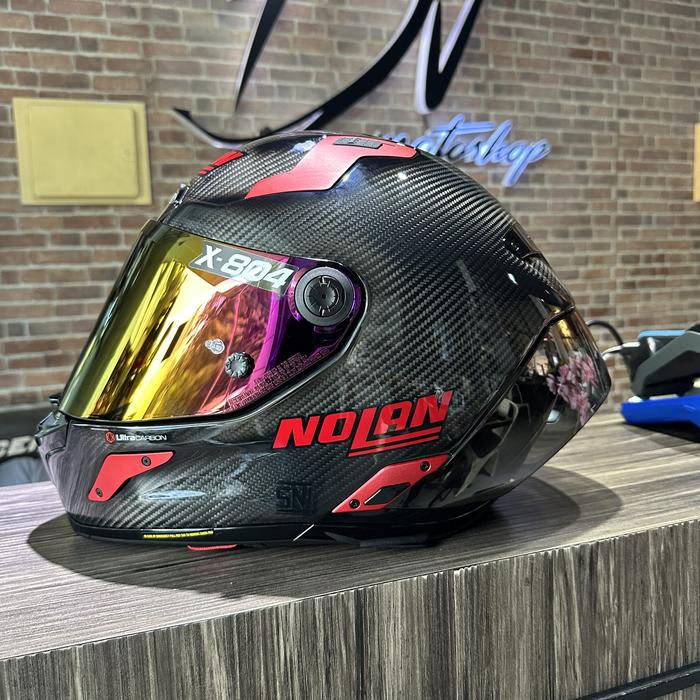 Nolan Xlite Lorenzo Full Face Helmet X-lite X-602 Replica N-com