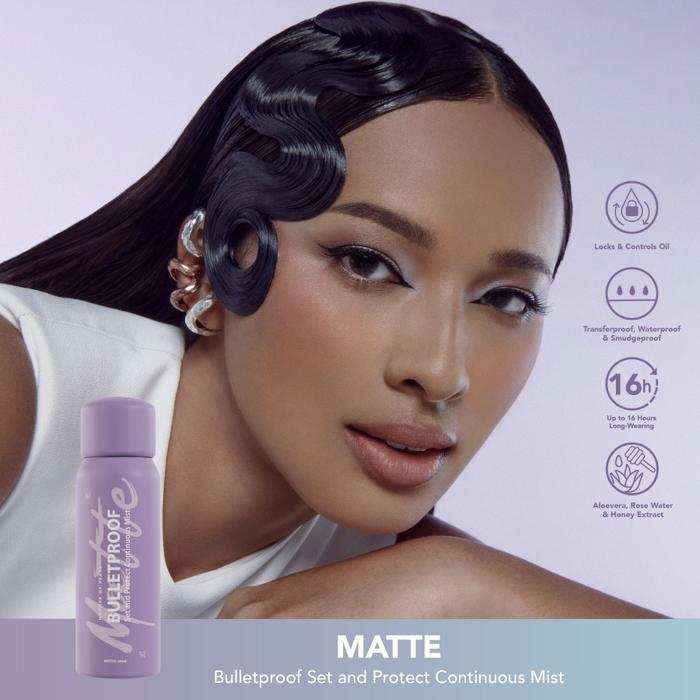 Gambar MOP - Bulletproof Set and Protect Continuous Mist -Setting & Finishing Spray - MATTE dari Lights Up Store undefined Tokopedia