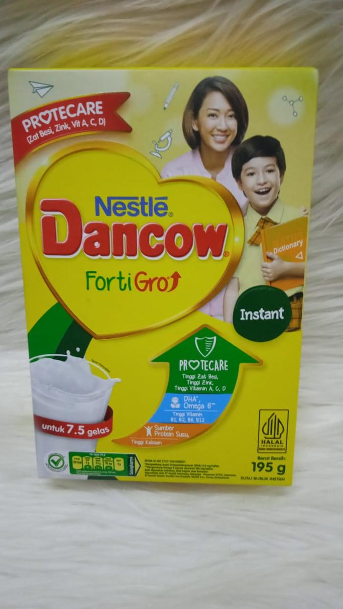 Gambar Dancow Fortigrow Instant 195gr/390gr/780gr - 195gr dari Laris Swalayan Temanggung undefined Tokopedia