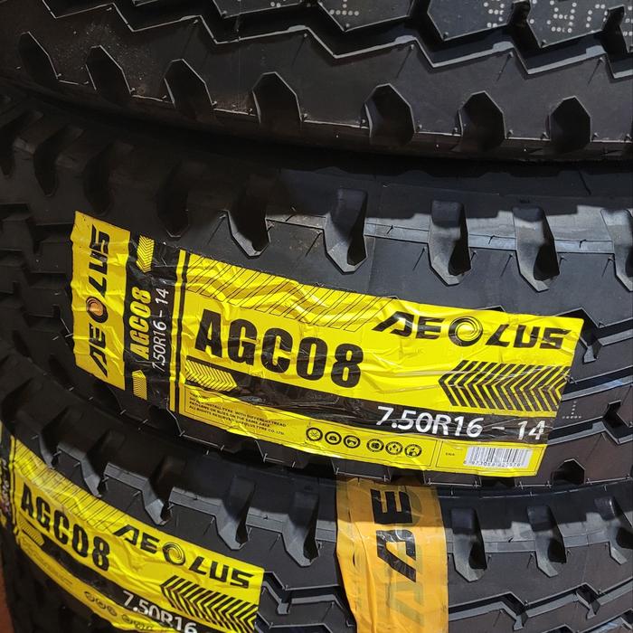 Gambar Aeolus AGC08 750 16 Ban Truk Double 7.50 R16 Full Set dari MS Ban undefined Tokopedia