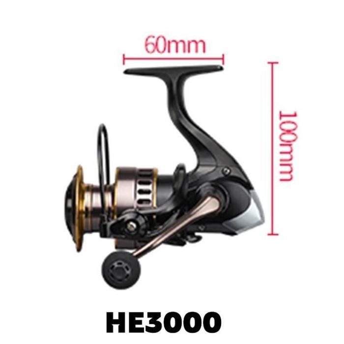 Gambar Premium Deukio Fishing Reel Da 2000 3000 4000 5000 6000 7000 Seri Reel - HE3000 dari Aninda Shoopp undefined Tokopedia