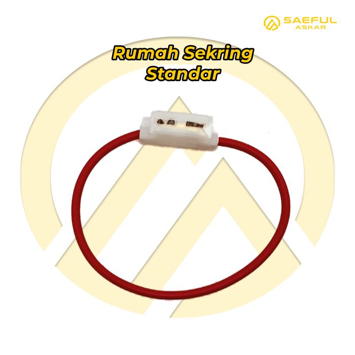Gambar Box Sekring / Rumah Fuse Aki Standar Sepeda Listrik dari Saeful Askar undefined Tokopedia