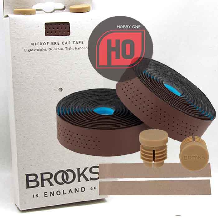 Gambar BROOKS ENGLAND MICROFIBRE Bar Tape - Bartape - Brown dari Hobby One Kota Bandung Tokopedia