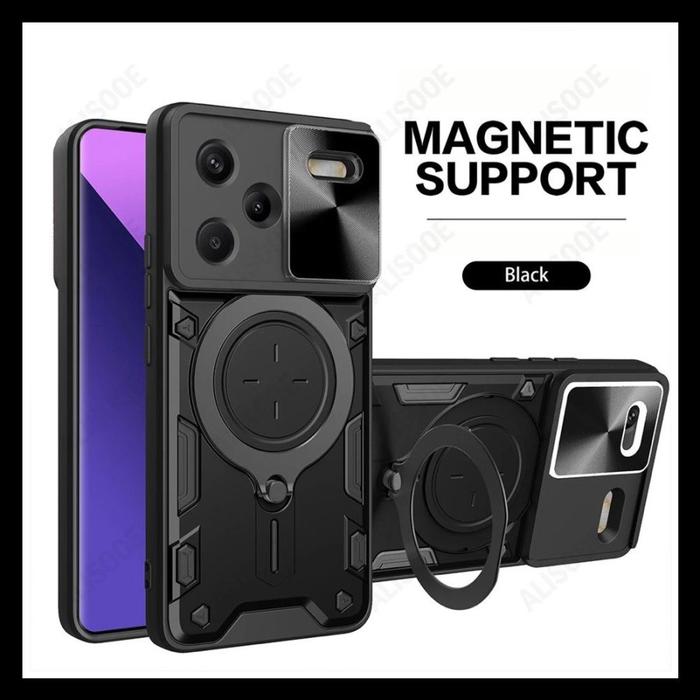 Gambar Xiaomi Redmi Note 13 Pro Plus 5G Pattern Armor Ring Magnetic Original Hard Case Casing Soft Cover Armor Back Stand Silicone Pc - HITAM., RNOTE13PRO+PLUS dari Original Shop Nillkin Kota Administrasi Jakarta Pusat Tokopedia