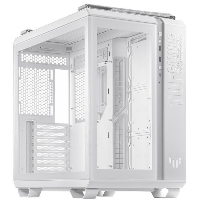 Gambar ASUS Tuf Gaming GT502 | Casing PC ATX | CPU PC Case Gaming - White dari BAWOR COMPUTER undefined Tokopedia