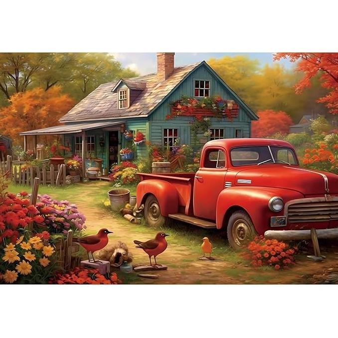 Gambar 1000 Piece Puzzle AdultsWooden Jigsaw PuzzlesPuzzles Adults 1000 Pieces And Up In The Countryside Puzzles AdultsArtistic Decorations Educational ToysFinished Size 29.5X20 dari Batosai Store333 undefined Tokopedia