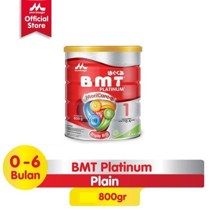 Gambar MORINAGA BMT PLATINUM 800 GR / SUSU FORMULA BAYI USIA 0-6 BULAN dari Rendraa Farma undefined Tokopedia