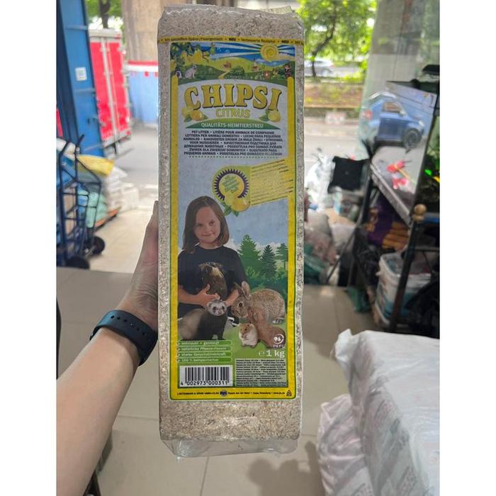 Gambar Chipsi Pet Bedding / Pet Litter / Serbuk Kayu 1kg - Citrus dari amsracingparts undefined Tokopedia