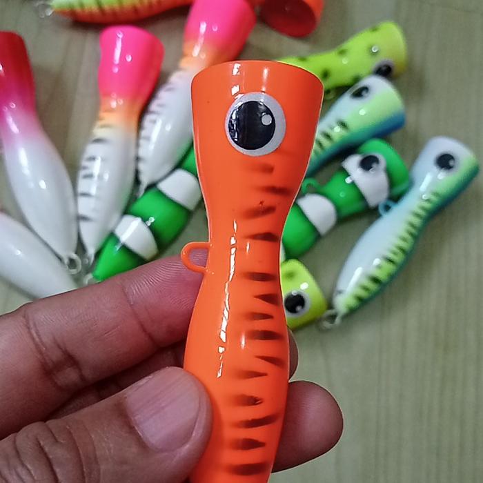 Gambar umpan pancing mini popper 20gr - wortel dari Golgotafishing undefined Tokopedia