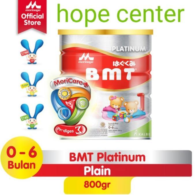 Gambar BMT Platinum 800 gram susu Morinaga tahap1 0-6 bulan kaleng 800g - 2x400-2024 dari Rendraa Farma undefined 3 Tokopedia