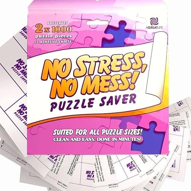 Gambar Preserve 2 X 1000 Pieces Jigsaw Puzzles Agreatlife Puzzle Saver 12 Sheets No Stress No Mess Jigsaw Puzzle Glue Sheets Quick Dry In 10 Minutes dari Batosai Store333 undefined Tokopedia