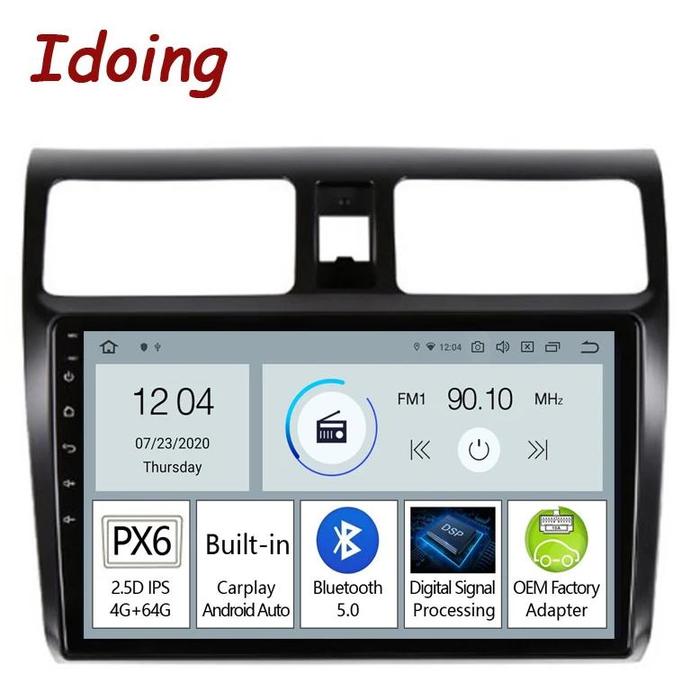 Gambar Idoing 10.2Px6 Car Android Radio Electronics Player Suzuki_Swift 3 20082015 Head Unit Plug And Play Car Intelligent System dari HeavenMarket undefined Tokopedia