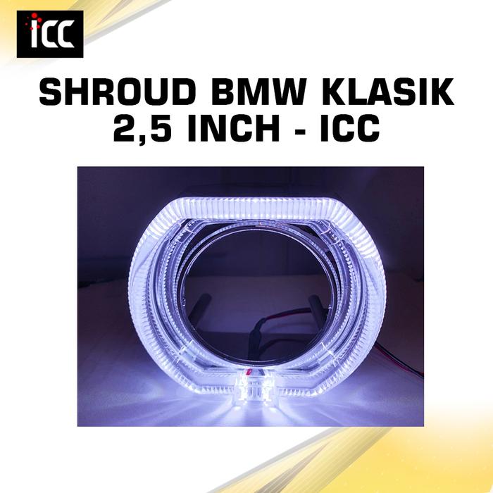 Gambar Shroud Black Housing Universal PNP For 2.5 & 3 Inch Hitam Car - 2.5 ICC BLACK dari bullaes aes undefined Tokopedia