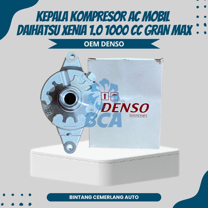 Gambar HEAD COMPRESSOR KEPALA KOMPRESOR AC Mobil Daihatsu Xenia 1.0 1000 CC Gran Max Grandmax KWALITAS TERBAIK OEM DENSO - OEM DENSO dari bintangcemerlangauto undefined Tokopedia